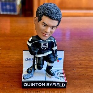 NIB Quinton Byfield LA Kings Bobblehead